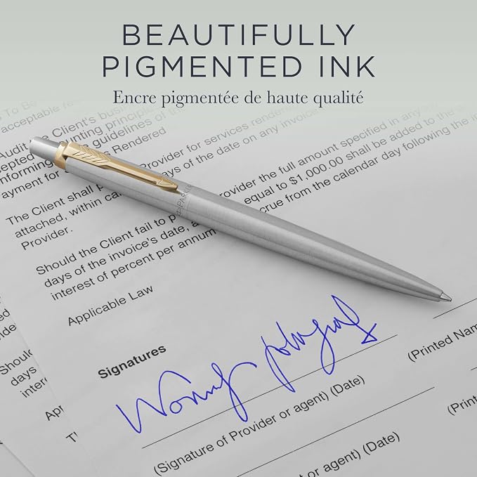 Parker QUINKflow Ballpoint Pen Ink Refills, Medium Tip - Image 5