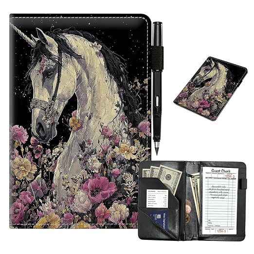 Unicorn Flowers Cute Server Book by Unknown
