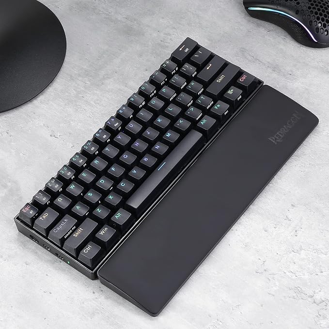 Redragon P035 Meteor S Computer Keyboard Wrist Rest Pad, Ergonomic Soft Memory - Image 9