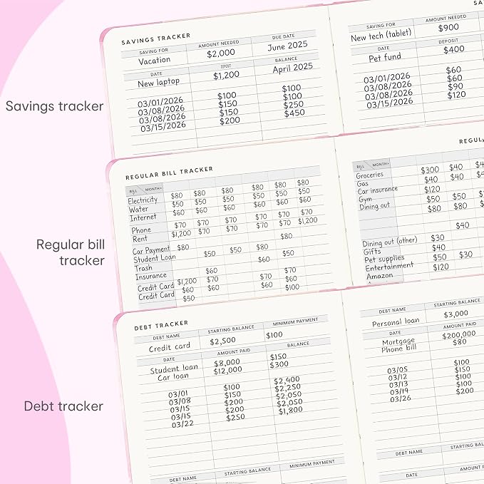 &And Per Se Budget Planner, Budget Book - Image 6