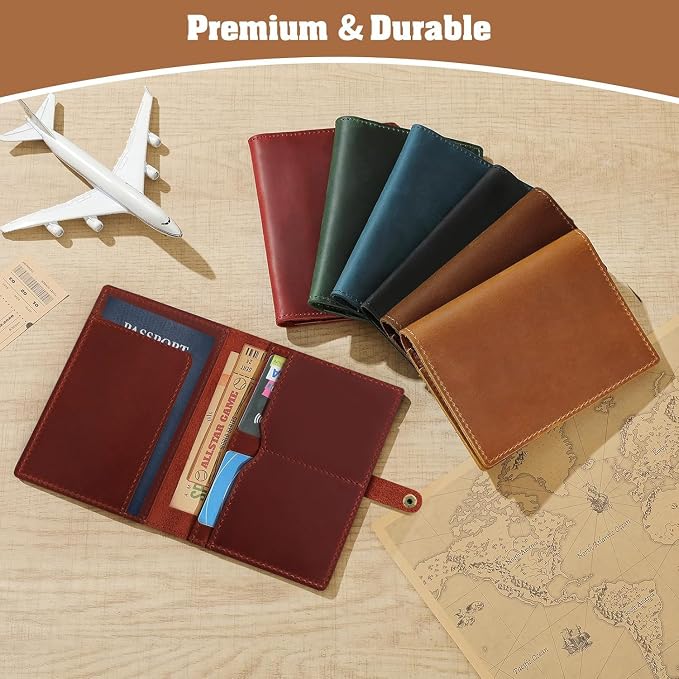 Jack&Chris Genuine Leather Passport Holder - Image 7