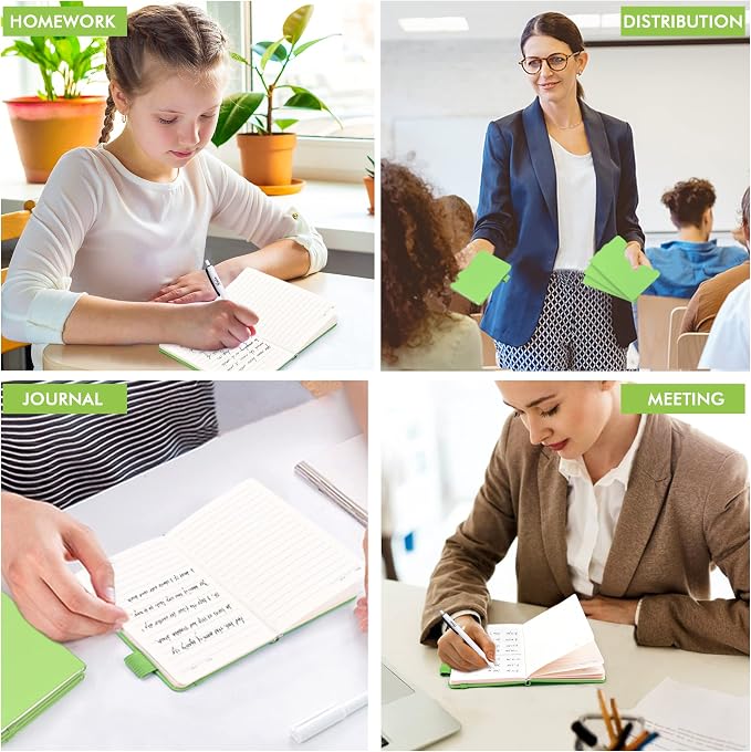 feela 3 Pack Pocket Small Notebook Journals, Mini Cute Memo Notepad Hardcover - Image 7