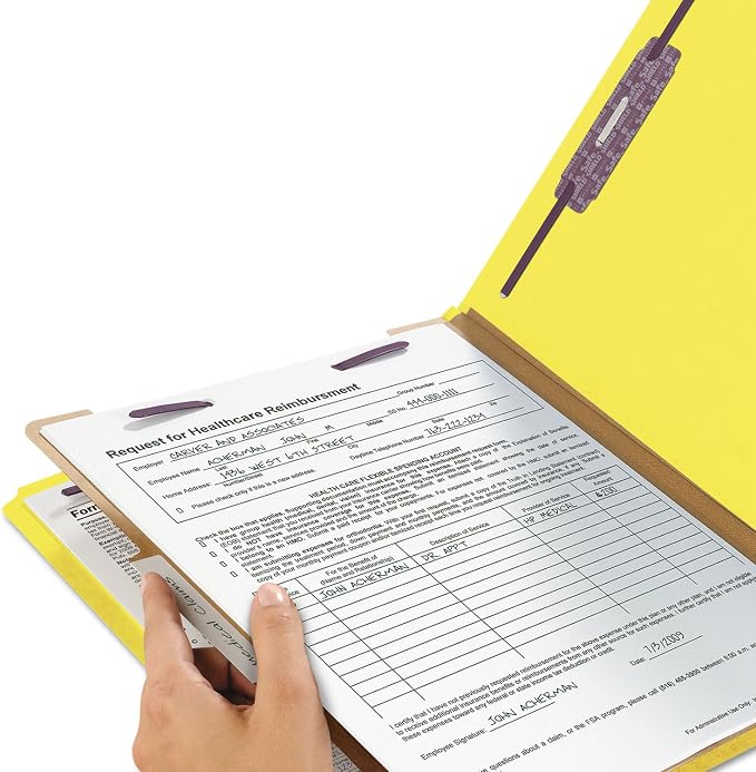 Smead Pressboard Classification File Folder - Image 7