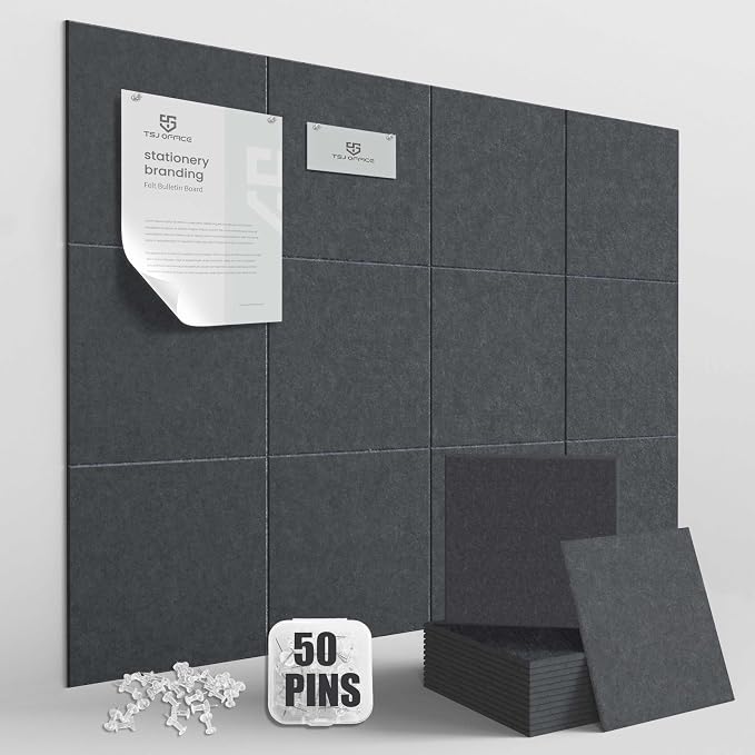 TSJOFFICE Large Cork Board for Wall by TSJOFFICE-WipeCleanThinkGreenWorkSmart