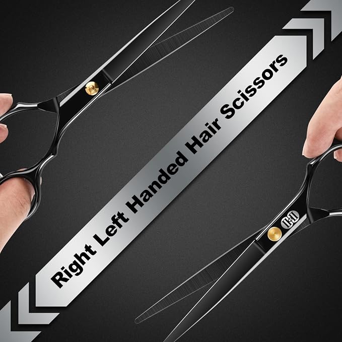 CIICII Hair Cutting Scissors, 6.5 Inch Professional Hair Scissors Set Right - Image 3