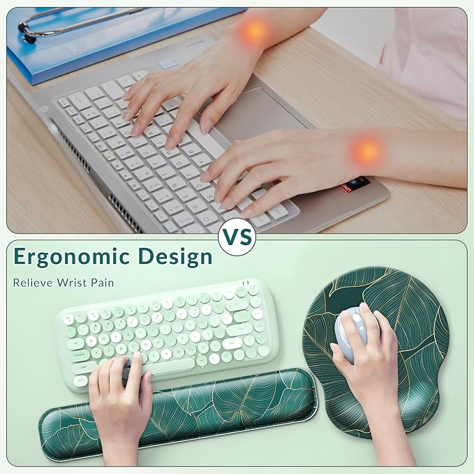 Desk Mat Set + Keyboard and Mouse Pad - Image 6