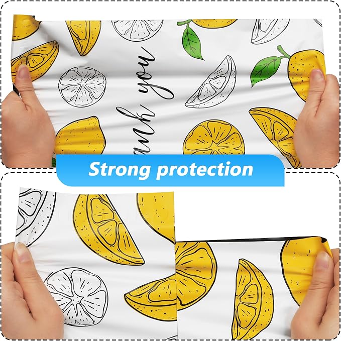 Thank You Poly Mailer 10x13 Inch 100 Pcs, Waterproof and Tear-Resistant - Image 4