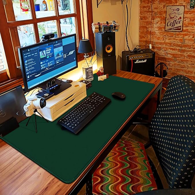 Large Mouse Pad with Stitched Edges, 47.3 X 23.6 in Desk Pad Durable Non-Slip - Image 7