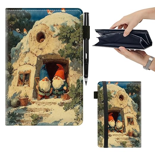 Garden Gnome Large Server Book for Waitress & Waiter 9"x5.5" by Unknown