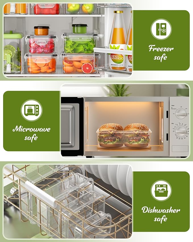 50 Piece Food Storage Containers - Image 5