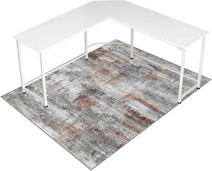 Office Chair Mat for Hardwood Floor&Tile Floor, Under Desk Rug for Rolling by LreedyMat