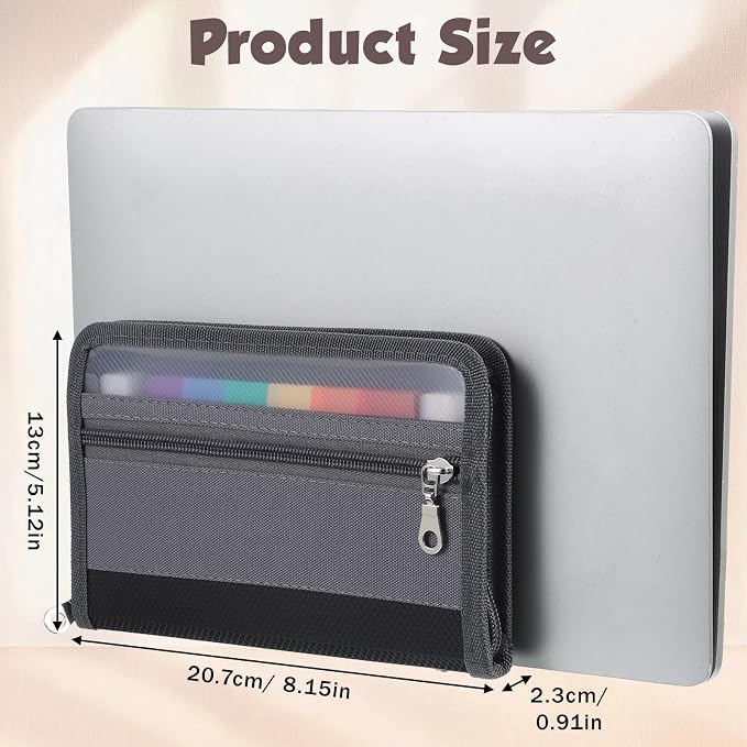 Receipt Organizer, Receipt Holder Organizer, Expanding File Folder Accordion - Image 2