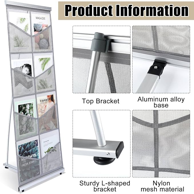 Outus Mesh Literature Brochure Holder - Image 4