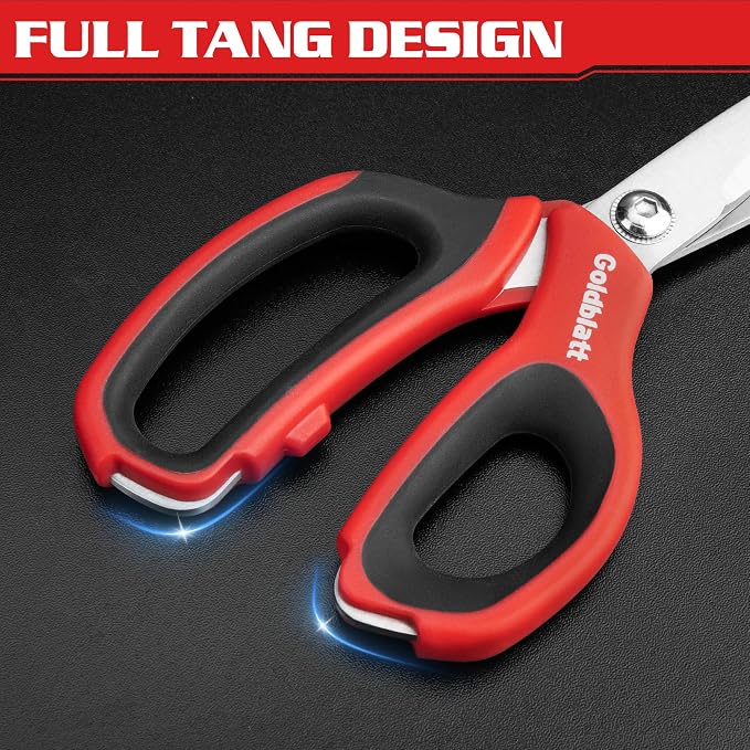 Goldblatt 2PCS Heavy Duty Scissors, Easy Cutting Cardboard - Image 7