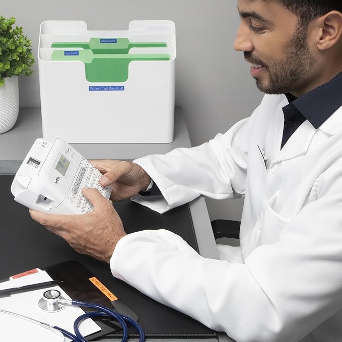 Brother P-Touch PT-D410VP Home / Office Advanced Label Maker | Connect via USB - Image 6