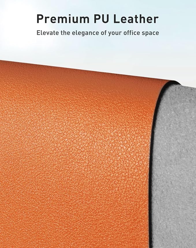 Aothia Faux Leather Desk Mat - Image 2