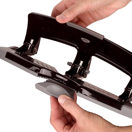 Swingline 3 Hole Punch, 20 Sheet Capacity Three Hole Puncher 3 Ring, Paper Punch - Image 4
