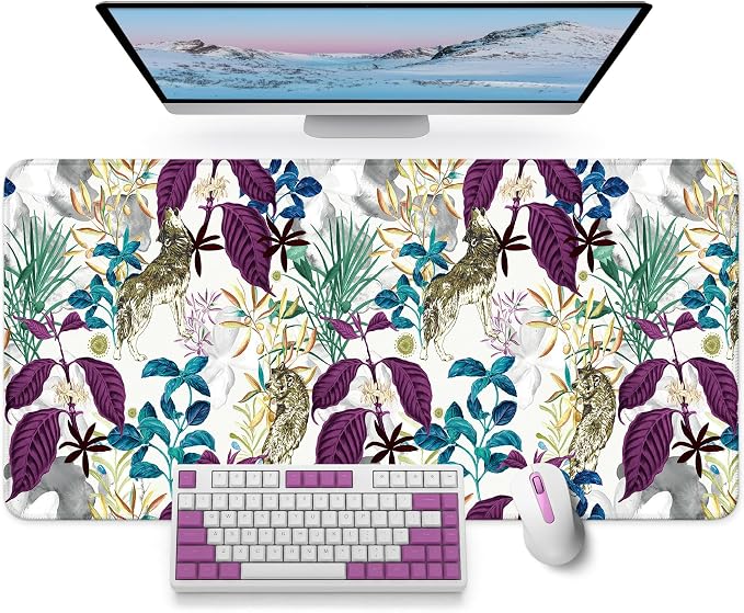 Large Mouse Pad for Desktop, Cute Desk Mat Pad Protector for Work & Gaming by Zapdesk