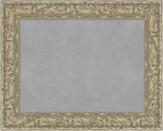 Amanti Art Silver Framed Magnetic Board 25x31 Medium Vision Board by AmantiArt