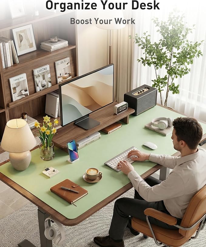 Aothia Faux Leather Desk Mat - Image 8