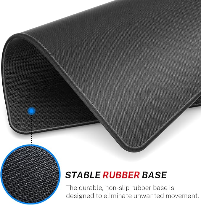 MROCO Essential Office & Gaming Mouse Pad Bulk, 6 Pack, 8.5 x 11 in, Premium - Image 4