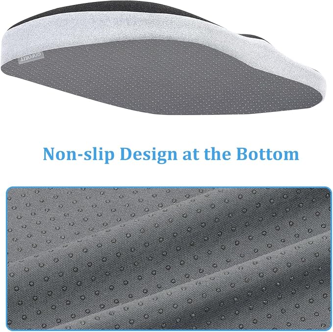 GOFORIT Molded Memory Foam Seat Cushion, Patent Dual-Layer Foam Design Office - Image 4