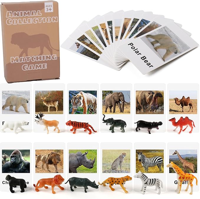 MEROCO Montessori Animal Match by MEROCO