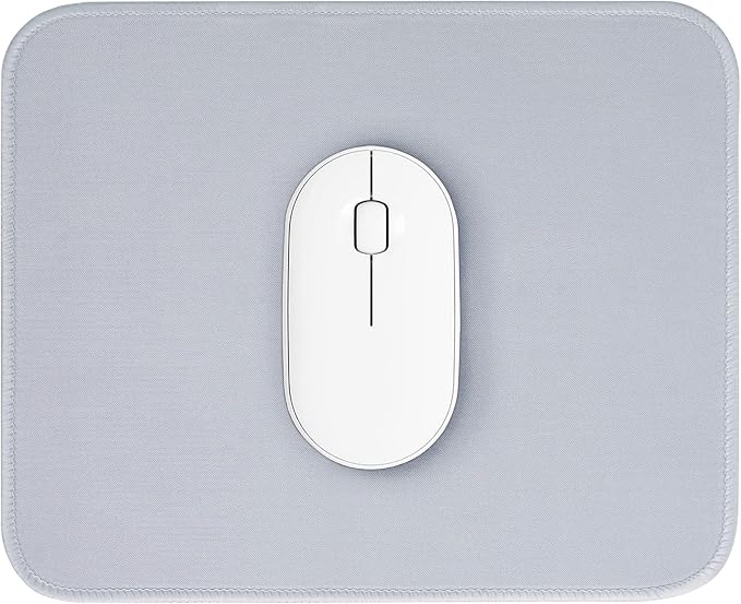 Gray Splash-Proof Textured 10.2 x 8.2Inch Mouse Pad by ZYAOTWQZ
