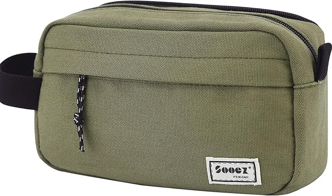 Sooez Big Capacity Pencil Pen Case, Upgraded Canvas Pencil Pouch Large Pencil by Sooez