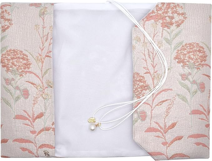 BLBMH A5 Book Covers for Paperbacks Book Cover Fit for 5.5x8.3 inch Adjustable Book Sleeve Cover for A5 Diary Books Fabric Softcover Protector for Notebook - Dandelions Pink-DeskLoop Office