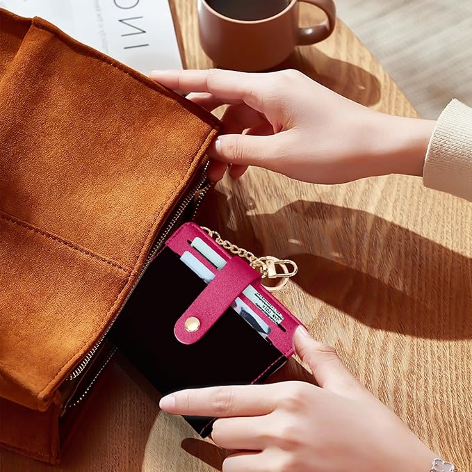 Airkit Small Wallet Women RFID, PU Leather Card Holder - Image 8