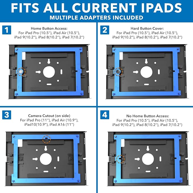 Mount-It! Anti-Theft iPad Floor Stand Kiosk, Locking Tablet Floor Stand - Image 5