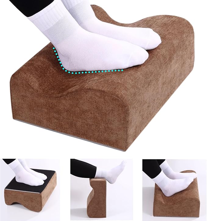 Work Foot Rest Under Desk, Comfort Foot Rest by Officechairscarseatcushio