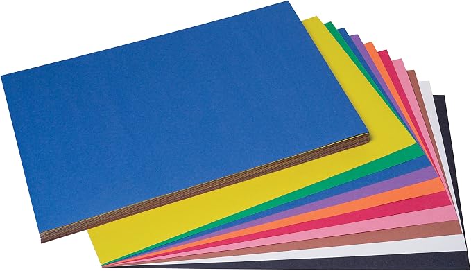 Prang Construction Paper, 10 Assorted Colors, 100 Sheets - Image 2