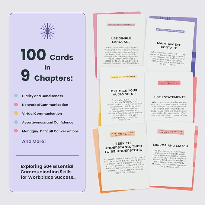 Workplace Communication Cards, Strategic Communication Training Toolkit - Image 4