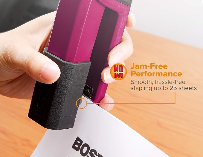 Bostitch Office Epic Metal 3 in 1 Stapler, 25 Sheet Capacity, Includes 210 - Image 6