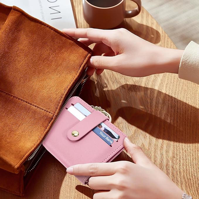 Airkit Small Wallet Women RFID, PU Leather Card Holder - Image 7