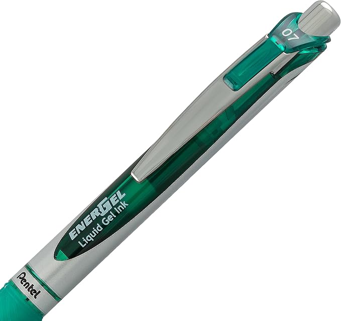Pentel EnerGel RTX Retractable Liquid Gel Pen, Medium Line, Metal Tip - Image 3
