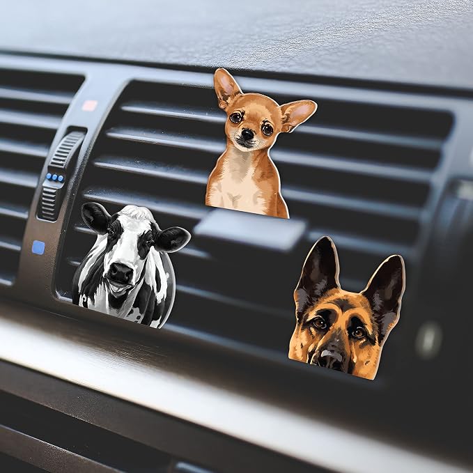 WIRESTER Fresh Scented Car Air Freshener Vent Clip, Decorative Accessories - Image 6
