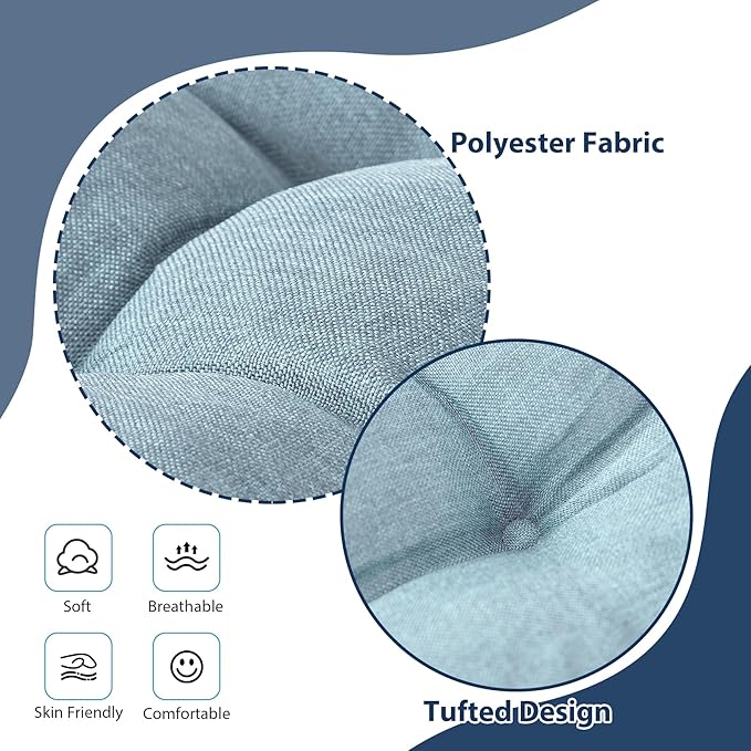 IASEAHK Chair Cushions for Dining Chairs, Seat Cushions for Kitchen Chairs - Image 3