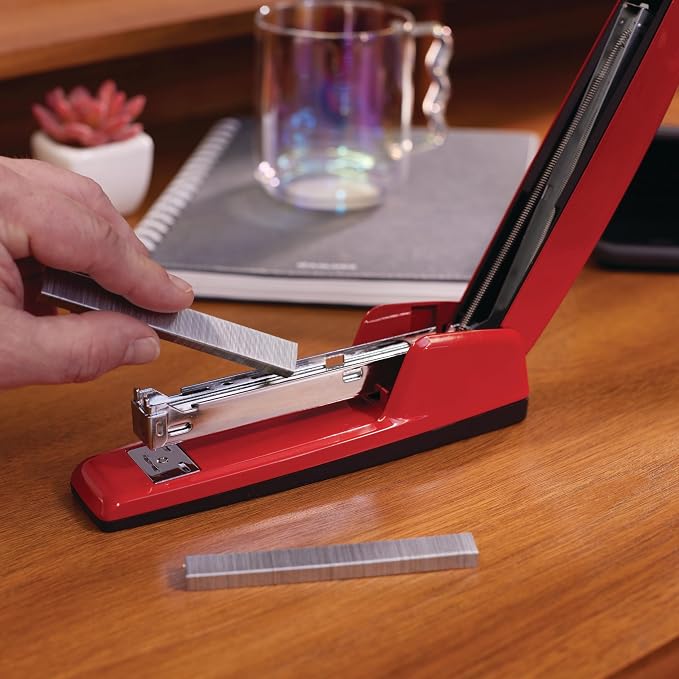 Swingline Stapler, 30 Sheet Capacity, 747 Business Stapler, Jam Free, Rio Red - Image 4