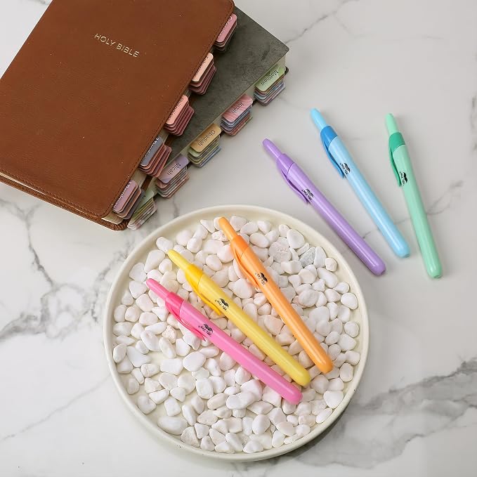 Mr. Pen- Retractable Highlighters, 6 Pack, Bright Colors | Chisel Tip - Image 9