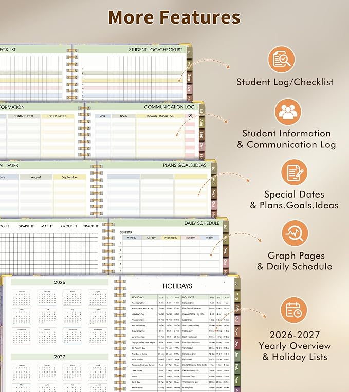 Teacher Planner 2026-2027, July 2026 - Image 6
