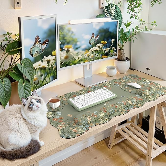 iCasso Desk Mat Set, Large Mouse Pad - Image 6