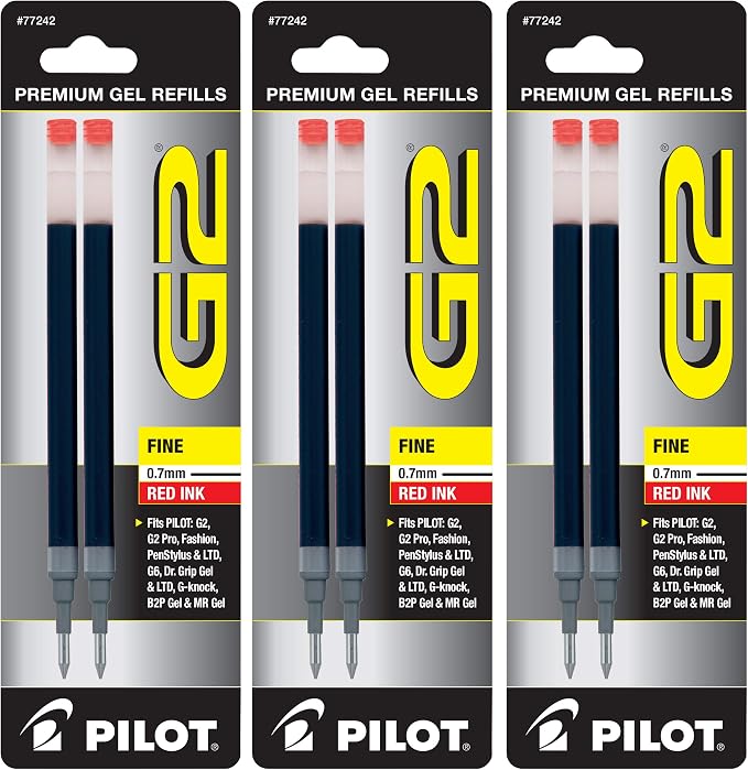 Pilot, G2 Gel Ink Refills, Fine Point 0.7 mm by PilotCorporationofAmerica