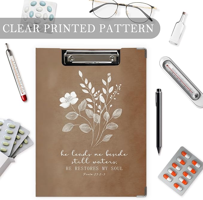 Christian Floral Clipboard, Christian Gifts - Image 3