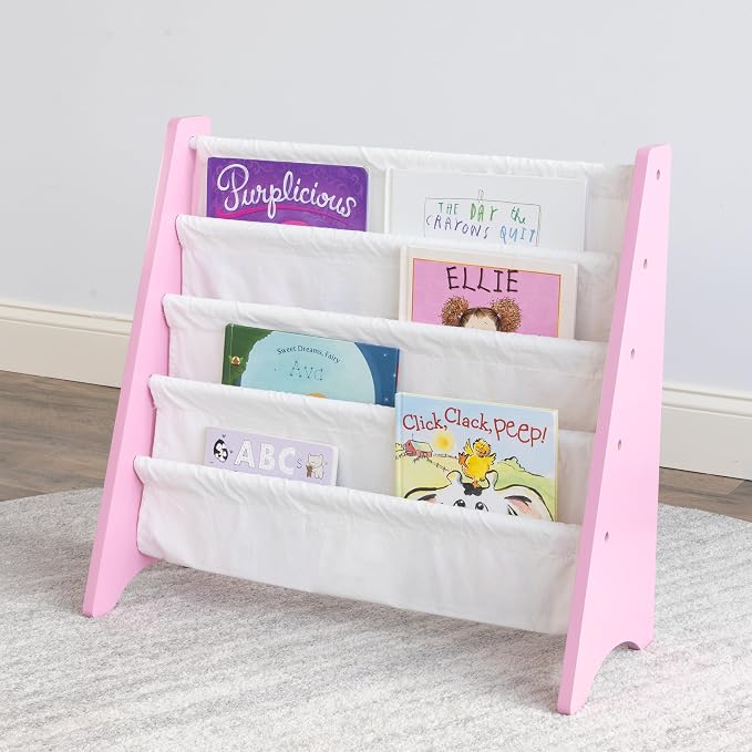 Humble Crew Kids Bookshelf, 4-Tier Front-Facing Book Display Organizer - Image 2