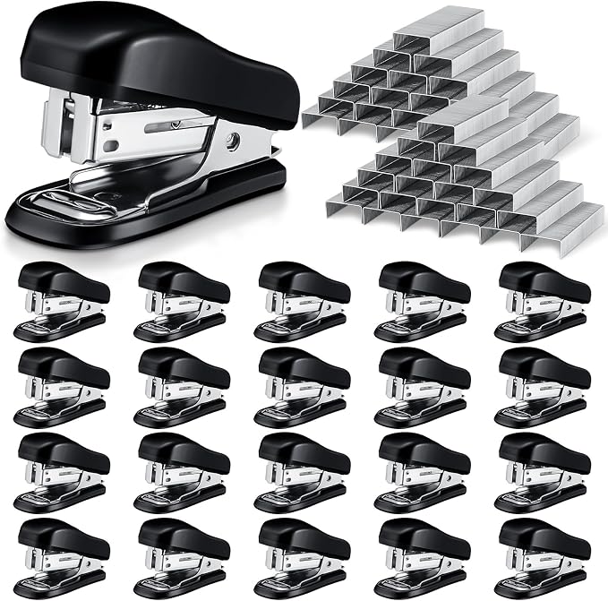 Sherr 10 Pack Mini Staplers Bulk by Sherr