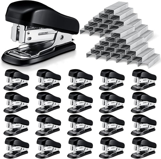 Sherr 20 Pack Mini Staplers Bulk by Sherr
