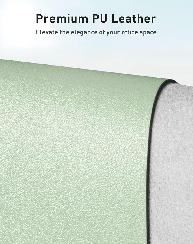 Aothia Faux Leather Desk Mat - Image 2